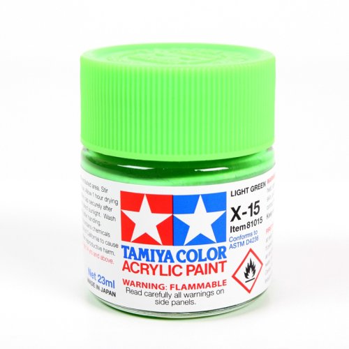 Go to product TAMIYA 81015 X-15 - Acrylic paint Light Green 23 ml