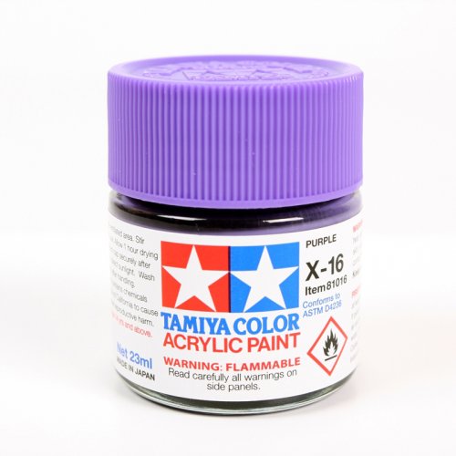 Go to product TAMIYA 81016 X-16 - Acrylic paint Purple 23 ml