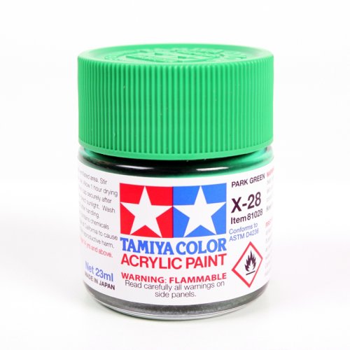 Go to product TAMIYA 81028 X-28 - Acrylic paint Park Green 23 ml