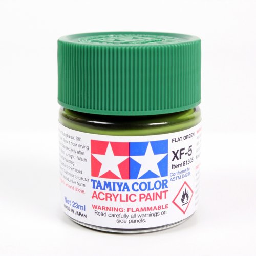 Go to product TAMIYA 81305 XF-5 - Acrylic paint Flat Green 23 ml
