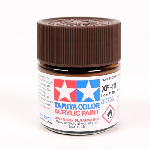 Go to product TAMIYA 81310 XF-10 - Acrylic paint Flat Brown 23 ml