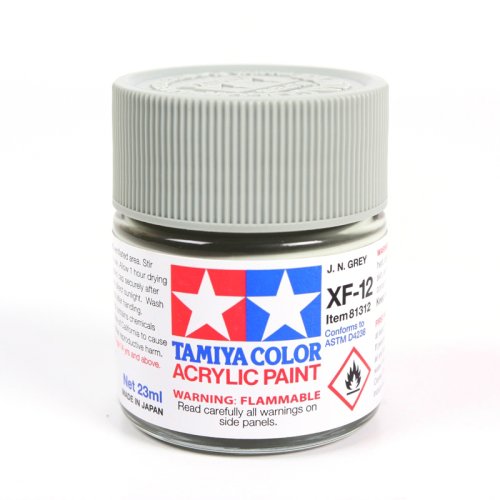 Go to product TAMIYA 81312 XF-12 - Acrylic paint J.N. Grey 23 ml