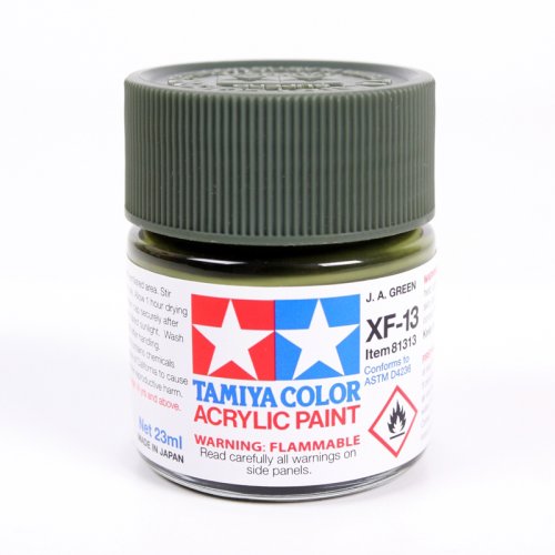 Go to product TAMIYA 81313 XF-13 - Acrylic paint J.A. Green 23 ml