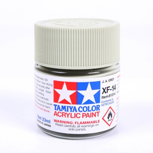 Go to product TAMIYA 81314 XF-14 - Acrylic paint J.A. Grey 23 ml