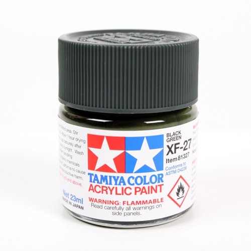 Go to product TAMIYA 81327 XF-27 - Acrylic paint Black Green 23 ml