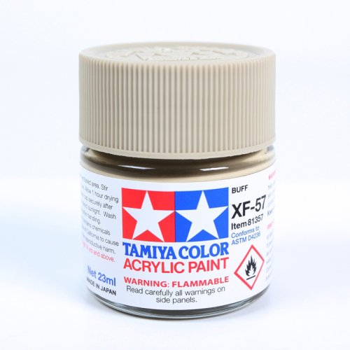 Go to product TAMIYA 81357 XF-57 - Acrylic paint Buff 23 ml