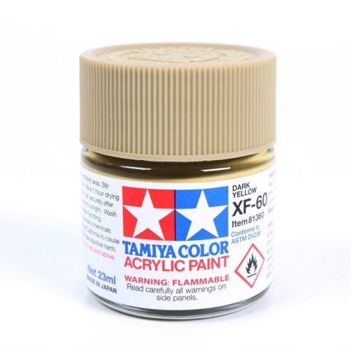 Go to product TAMIYA 81360 XF-60 - Acrylic paint Dark Yellow 23 ml