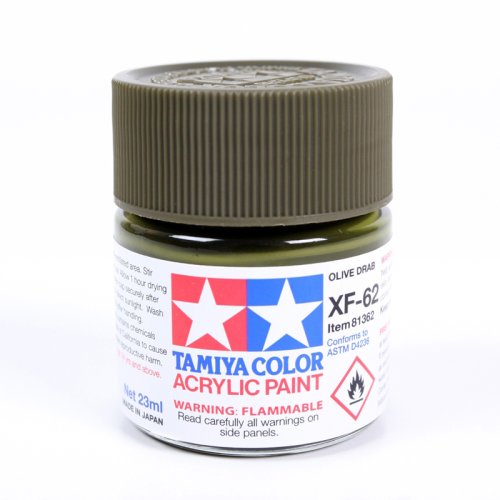 Go to product TAMIYA 81362 XF-62 - Acrylic paint Olive Drab 23 ml