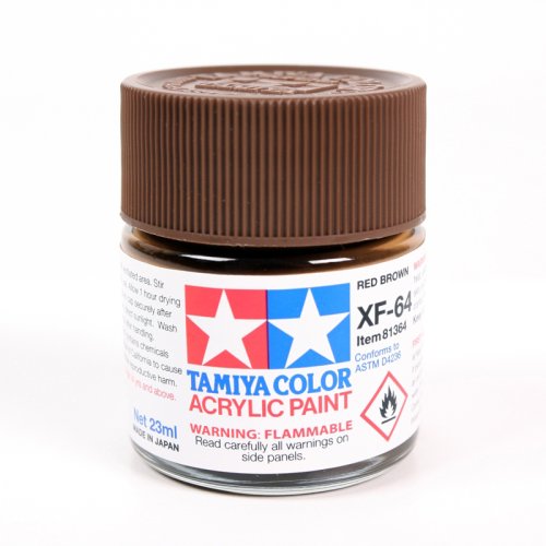 Go to product TAMIYA 81364 XF-64 - Acrylic paint Red Brown 23 ml