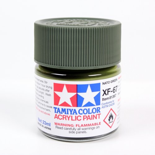 Go to product TAMIYA 81367 XF-67 - Acrylic paint NATO Green 23 ml