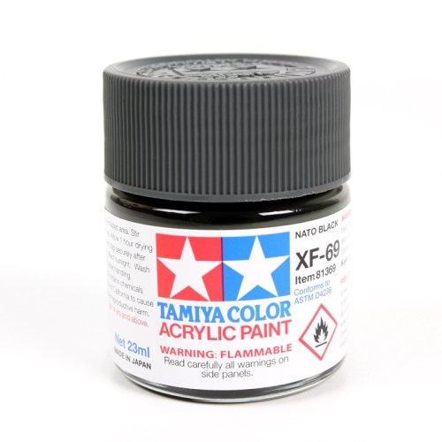 Go to product TAMIYA 81369 XF-69 - Acrylic paint NATO Black 23 ml