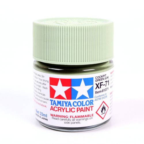 Go to product TAMIYA 81371 XF-71 - Acrylic paint Cockpit Green 23 ml