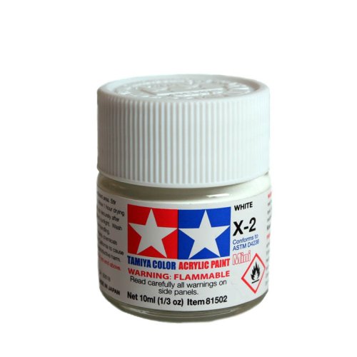 Go to product TAMIYA X-2 - Acrylic paint White 10 ml