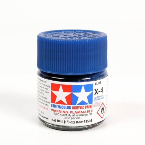 Go to product TAMIYA X-4 - Acrylic paint Blue 10 ml