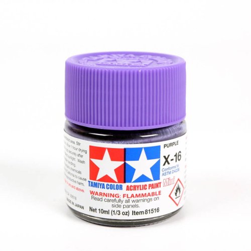Go to product TAMIYA X-16 - Acrylic paint Purple 10 ml