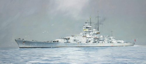 Go to product Pre-order - Trumpeter 05360 - 1:350 German Battleship Gneisenau