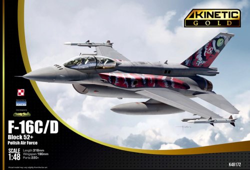 Go to product Pre-order - Kinetic 48172 - 1:48 F-16C/D Block 52+ Polish Air Force