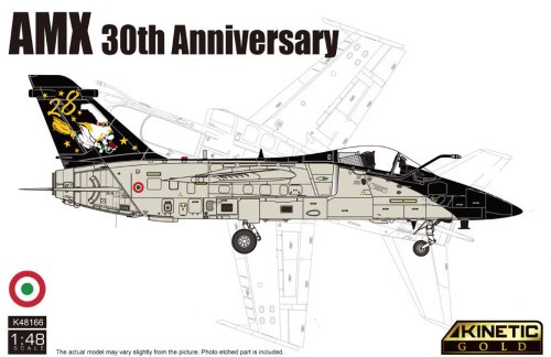 Go to product Pre-order - Kinetic 48166 - 1:48 AMX A-11 Ghibli Italian Air Force 30th Anniversary Special Limited Edition