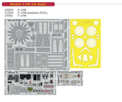 Go to product Eduard BIG49476 - 1:48 P-47M