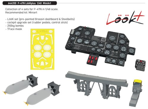 Go to product Eduard 644350 - 1:48 P-47N LööKplus