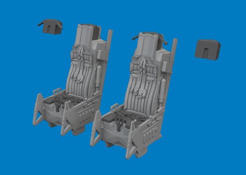 Go to product Eduard 6481190 - 1:48 F-16I SUFA ejection seats Print 3D