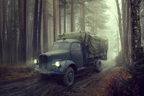 Go to product Roden 740 - 1:72 Borgward B 3000 S