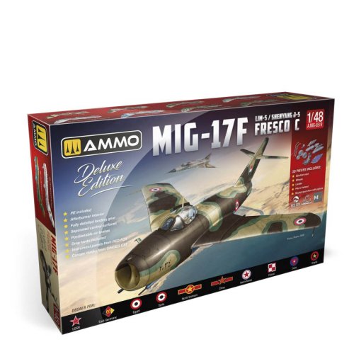 Go to product Ammo Mig 8519 - 1:48 MiG-17F Deluxe Edition