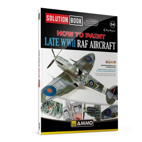 Go to product Ammo Mig 6536 - Solution Book - How to Paint Late WWII RAF Aircraft