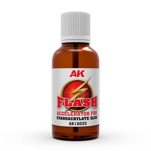 Go to product AK Interactive 12033 - Flash Accelerator For Cyanoacrylate Glue 30 ml