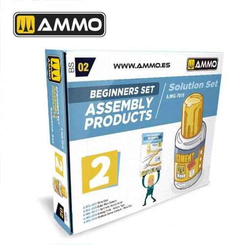 Go to product Ammo Mig 7818 - Beginners Set - Assembly Products