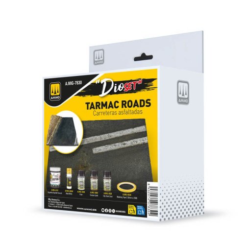 Go to product Ammo Mig 7830 - Dio Set Tarmac Roads