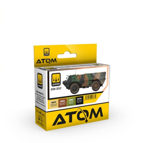 Go to product Ammo Mig 20767 - Atom Modern French Armed Forces Colors paint set