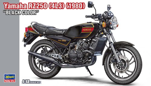 Go to product Hasegawa 21781 - 1:12 Yamaha RZ250 4L3 1980 Black Color