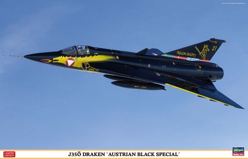 Go to product Hasegawa 07565 - 1:48 J35Ö Draken Austrian Black Special