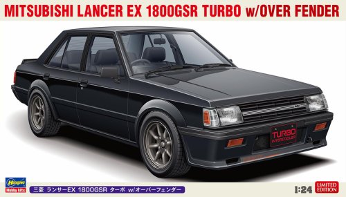 Go to product Hasegawa 20808 - 1:24 Mitsubishi Lancer EX 1800GSR Turbo w/ Over Fender