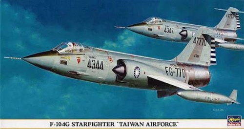 Go to product Hasegawa 09365 - 1:48 F-104G Starfighter Taiwan Airforce
