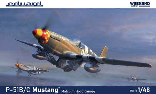Go to product Pre-order - Eduard 84214 - 1:48 P-51B Mustang Malcolm Hood canopy