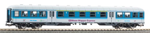 Go to product Piko 23605 H0 - Passenger coach 1st/2nd class Maas-Wupper-Express GFF, Era VI