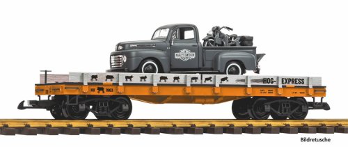 Go to product Piko 38984 G - Flatcar with Ford pickup, Hog Express
