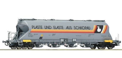 Go to product Roco 6600254 H0 - Four-axle powder silo wagon, type Uacs-y, DR, era IV