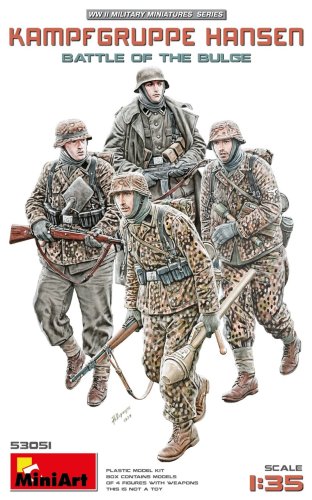 Go to product Miniart 53051 - 1:35 Kampfgruppe Hansen Battle of The Bulge