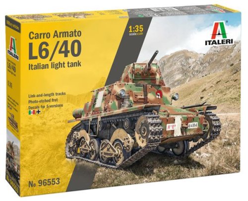Go to product Italeri 96553 - 1:35 Carro Armato L6/40