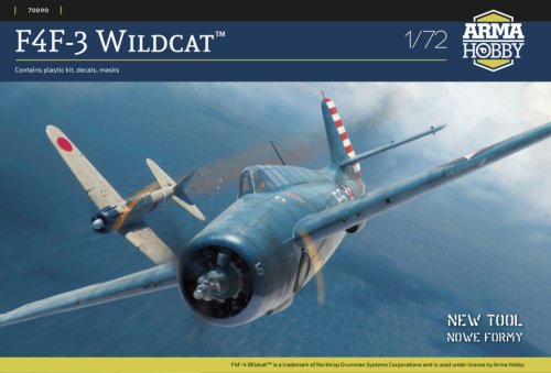 Go to product Arma Hobby 70090 - 1:72 F4F-3 Wildcat
