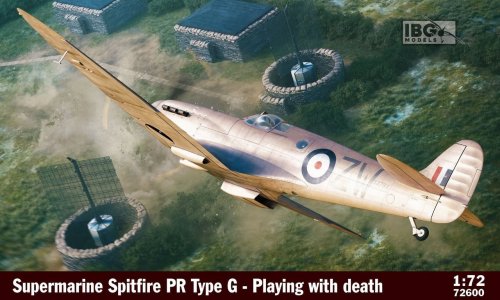 Go to product Pre-order - IBG 72600 - 1:72 Supermarine Spitfire PR Type G - Playing with death