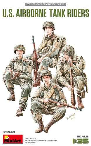 Go to product Przedsprzedaż - Miniart 53040 - 1:35 U.S. Airborne Tank Riders