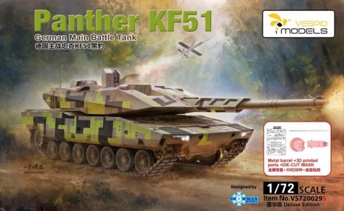 Go to product Vespid Models 720029S - 1:72 Panther KF51 German Main Battle Tank - Deluxe Edition