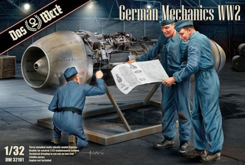 Go to product Das Werk DW32101 - 1:32 German Mechanics WW2