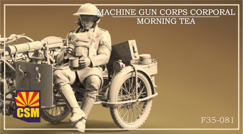 Go to product Copper State Models CSM F35081 - 1:35 Machine Gun Corps Corporal Morning Tea