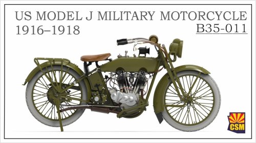 Go to product Copper State Models CSM B35011 - 1:35 US Model J Military Motorcycle 1916–1918