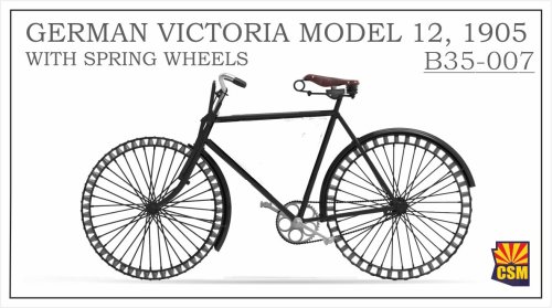 Go to product Copper State Models CSM B35007 - 1:35 German Bicycle with Spring  Wheels